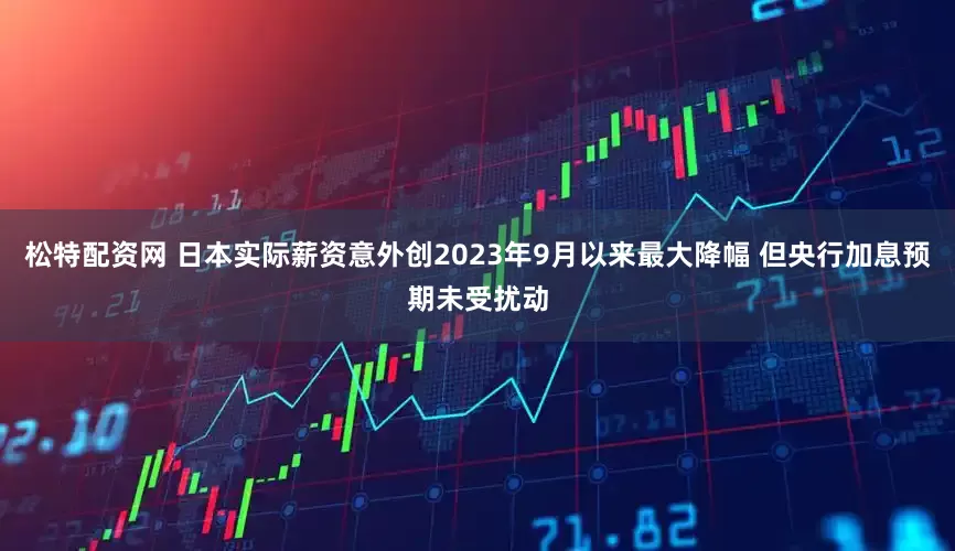 松特配资网 日本实际薪资意外创2023年9月以来最大降幅 但央行加息预期未受扰动