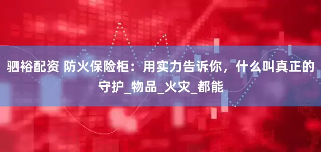 驷裕配资 防火保险柜：用实力告诉你，什么叫真正的守护_物品_火灾_都能